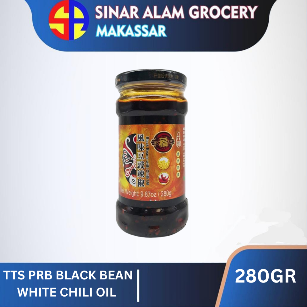 

TTS PRB BLACK BEAN WHITE CHILI OIL 280GR