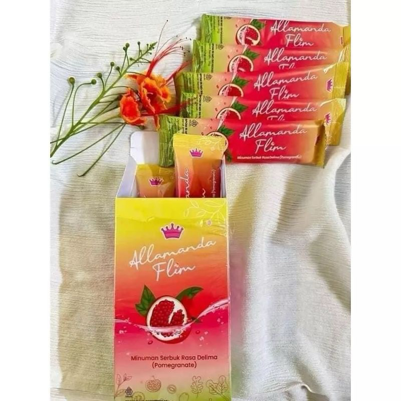 

Allamanda Flim Minuman Serbuk rasa Delima ( pomegranate)