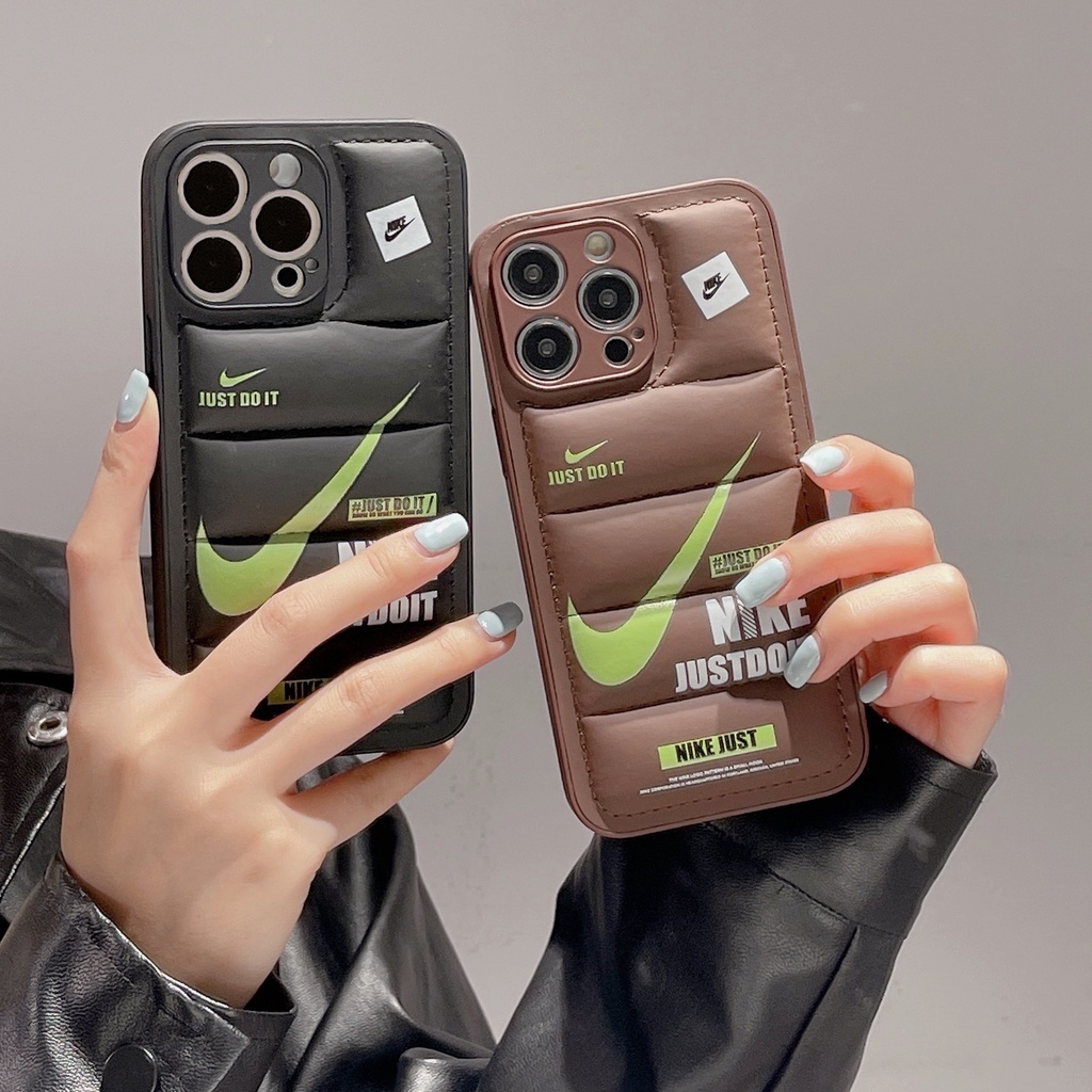 NIKE CASE DESAIN PUFFER IPHONE 11 12 13 14 15 15 PRO MAX NIKE