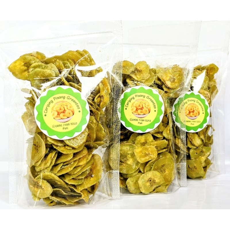 

Kripik Pisang Greantea 250g