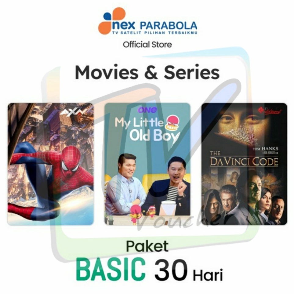 Dijual SUf Promo Basic Paket Basic 36 hari Nex Parabola Garuda