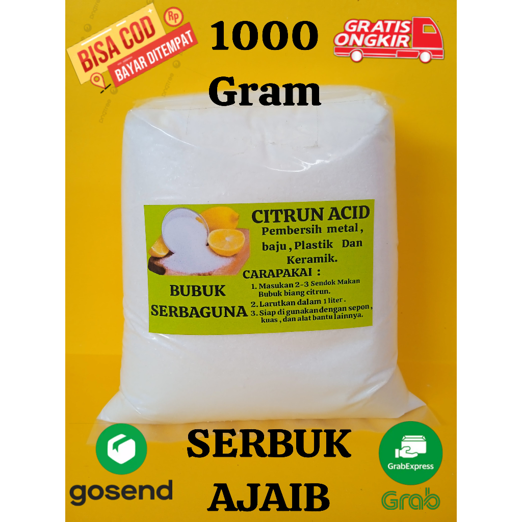 Citrun Pembersih Kamar Mandi / Citrun Pembersih Baju Putih /  Citrung Acid / biang citrun / biang si