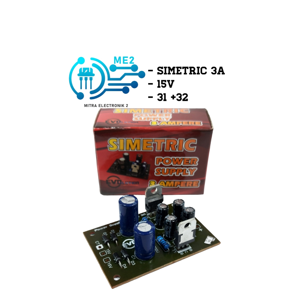 Kit Power Amplifier Power Simetris 12-15v Ct