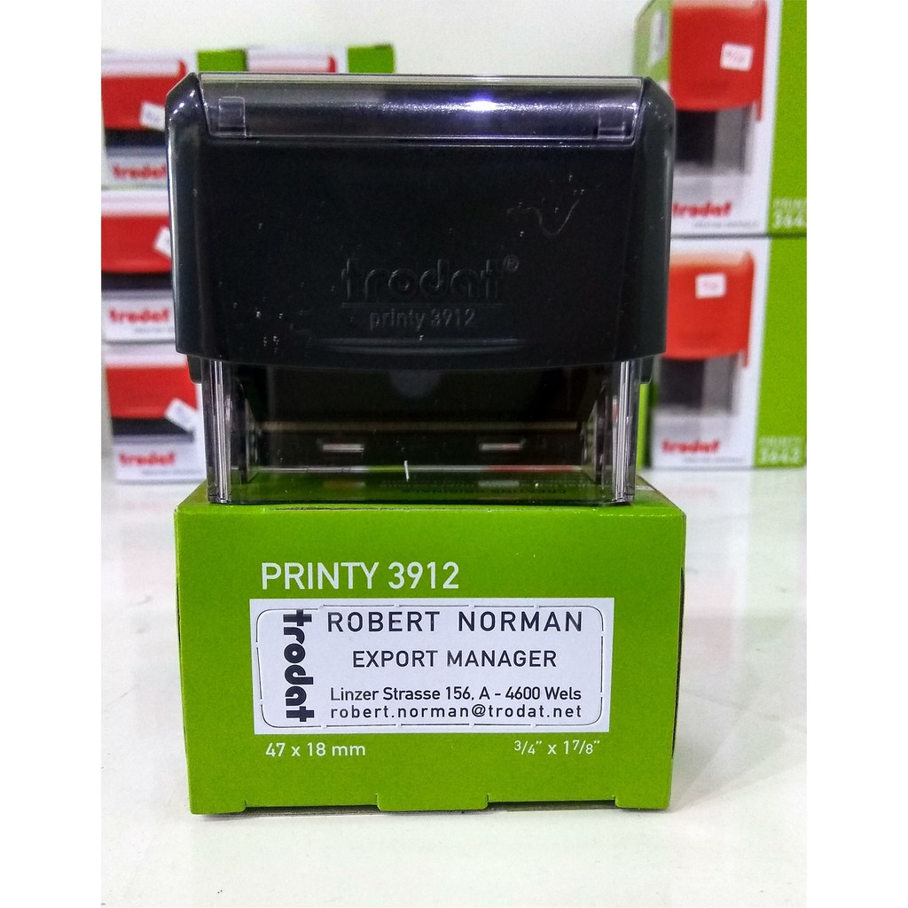 

Trodat stempel pesanan printy 3912 1 warna