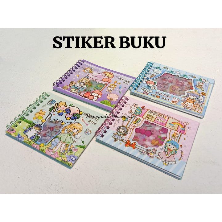 

STICKER BINDER BOOK / BUKU STICKER