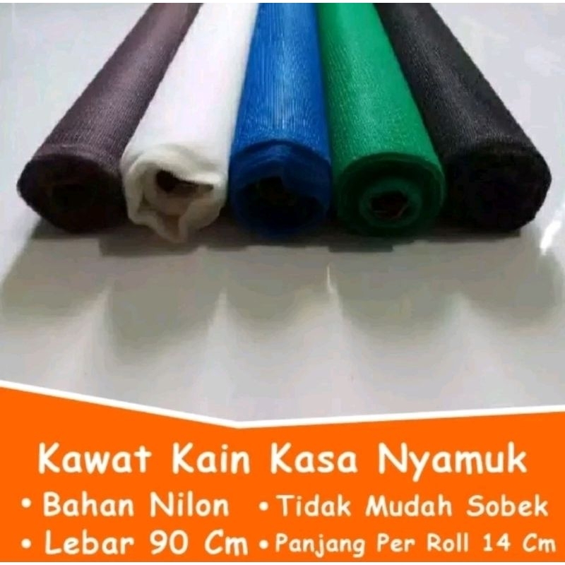 Kain Kasa Strimin Jaring Anti Nyamuk Nilon Nylon