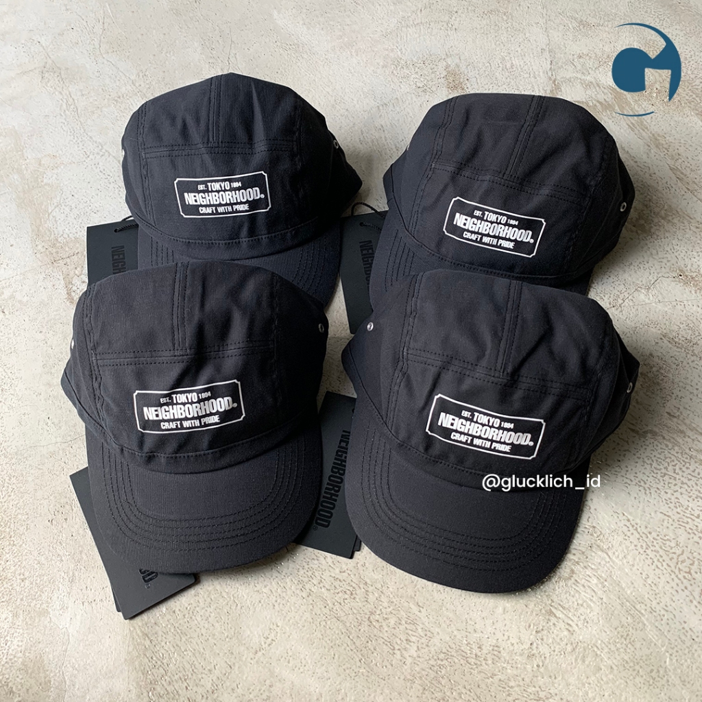 Neighborhood, Mil Jet Cap in Black