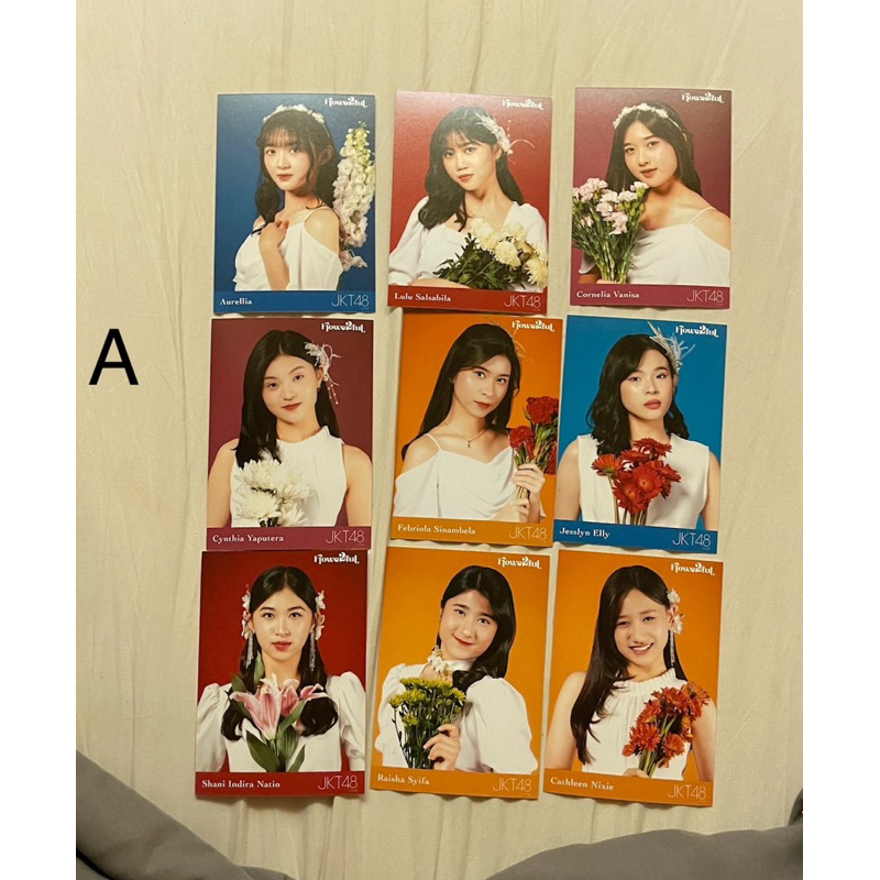 (1/2) READY STOCK PP PHOTOPACK Flowerful JKT48 12 anniversary concert bukan pc photocard terbaru flo