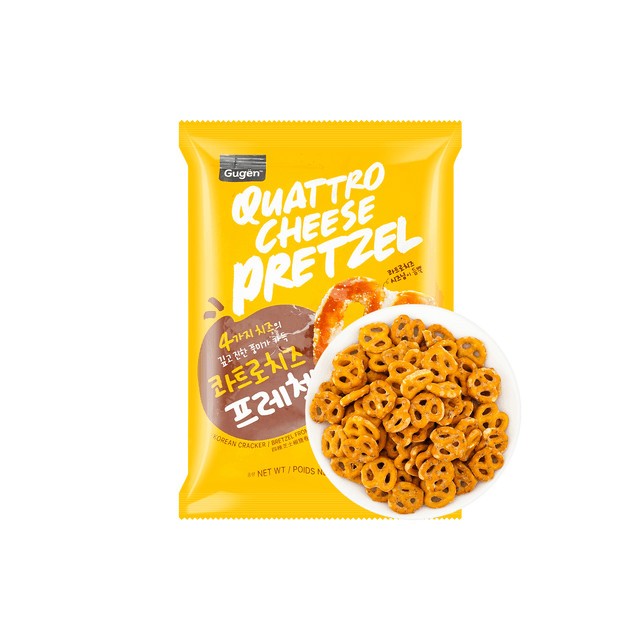 

gugen quatro cheese pretzel