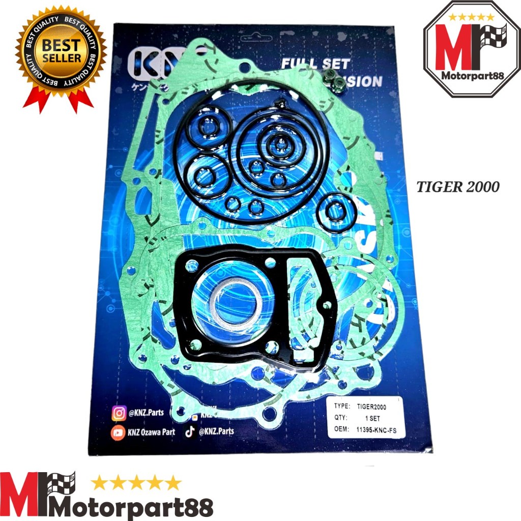 PAKING KNZ GASKET FULL SET TIGER 2000 KCN