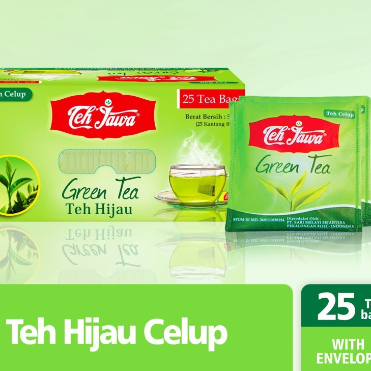 

Teh Jawa Green Tea 25's Amplop