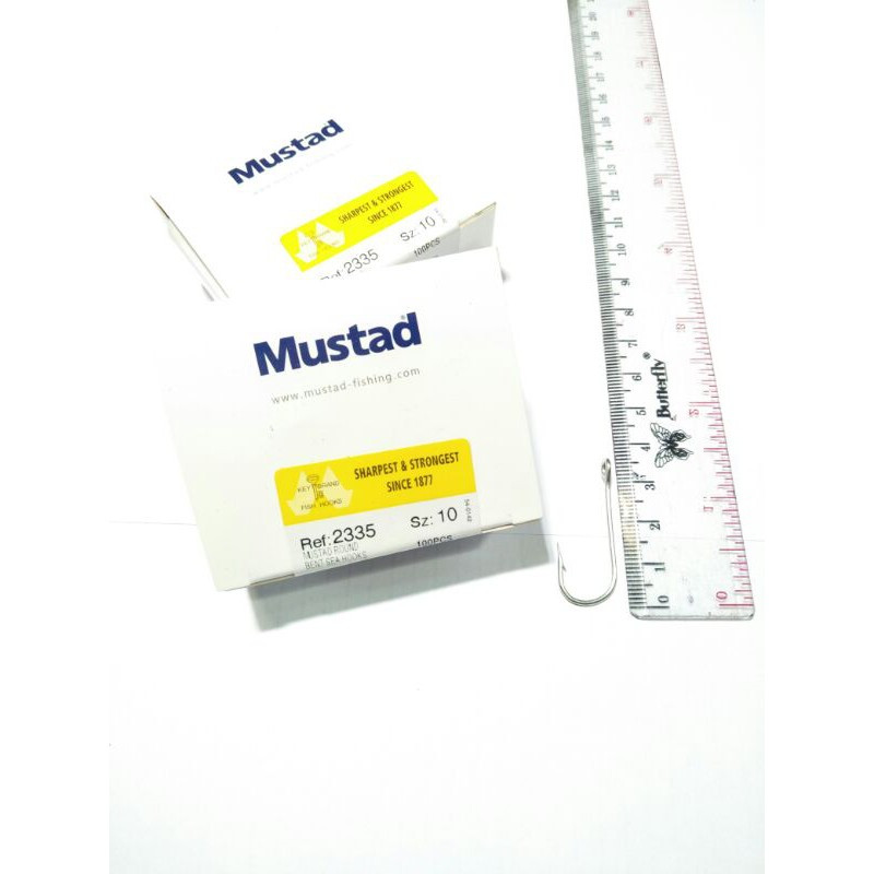 MATA KAIL MUSTAD UK. 5 - 8/ BOX (isi 100pcs)