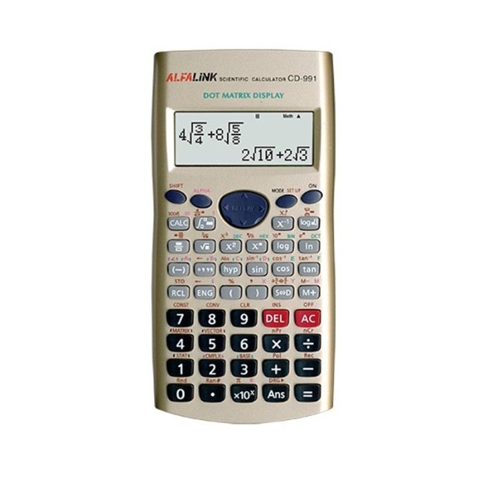 CD 991 Kalkulator Alfalink Calculator