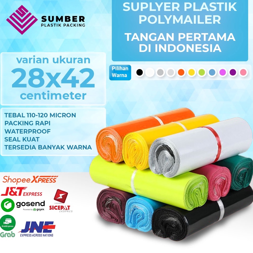 

Terkini 1 PCS 28x42 PLASTIK PACKING POLYMAILER GLOSSY PACKING ONLINE TERMURAH 9Z