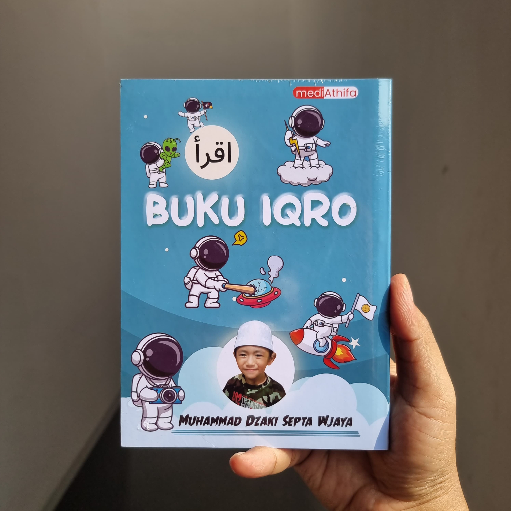 

MOTIF ASTRONOT - Iqro Custom Iqro Juz Amma Tulis Nama dan Foto Anak Hadiah Untuk Anak