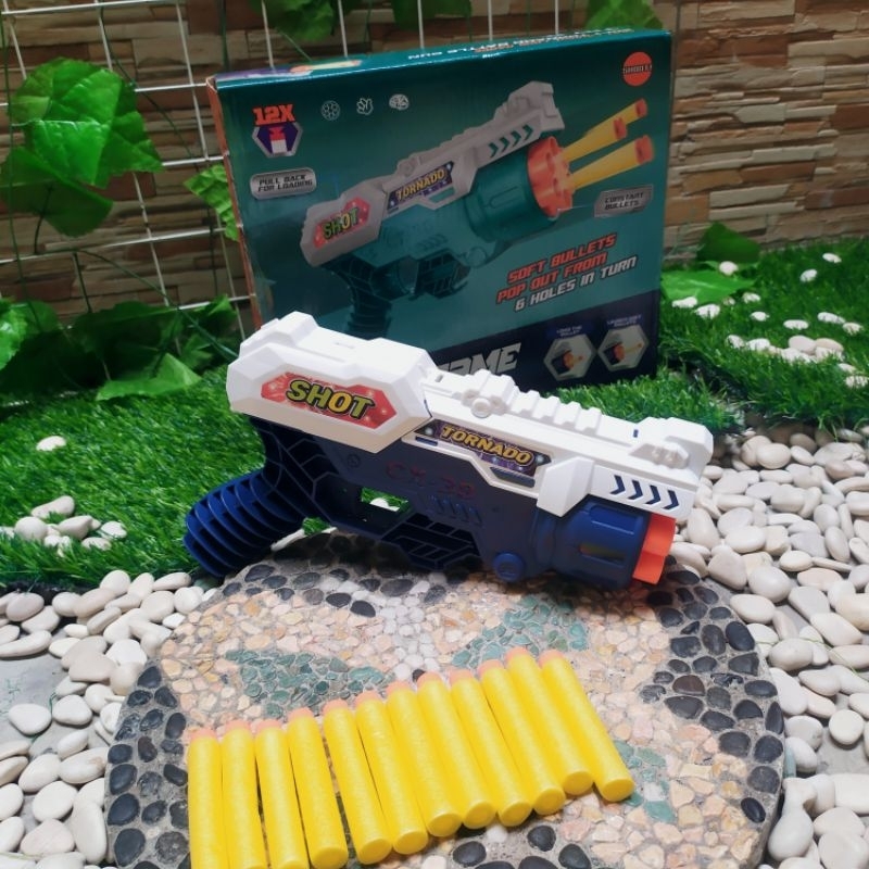 READY STOK MAINAN TEMBAKN BLASTER SOFTGUN NERFS