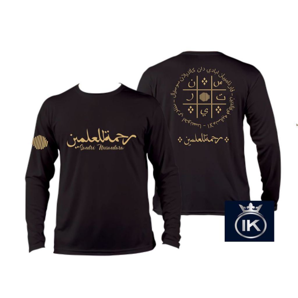 KAOS LENGAN PANJANG SANTRI NUSANTARA/KAOS ISLAMI COD UNISEX