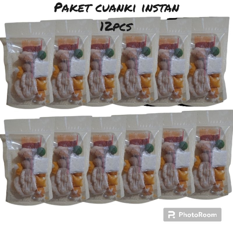 

Cuanki Instan garut paket 12 pcs