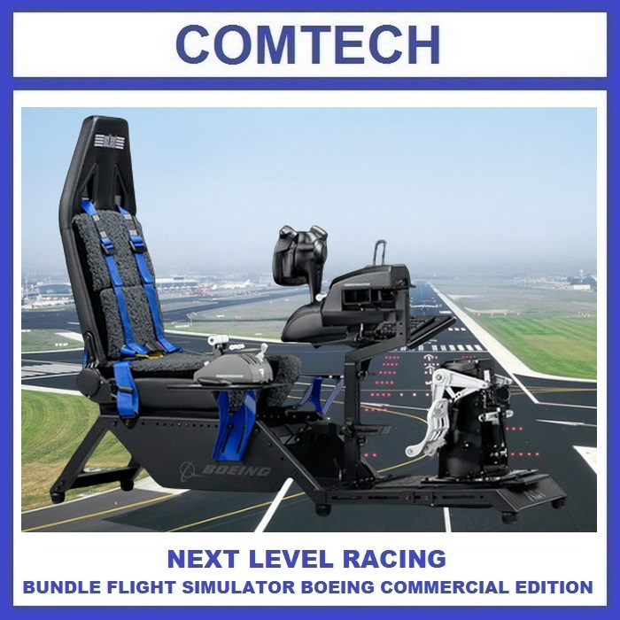 Bundle Set Flight Simulator Boeing Edition Gaming Cockpit - Thrustmaster TCA Yoke Pack - Thrustmaste