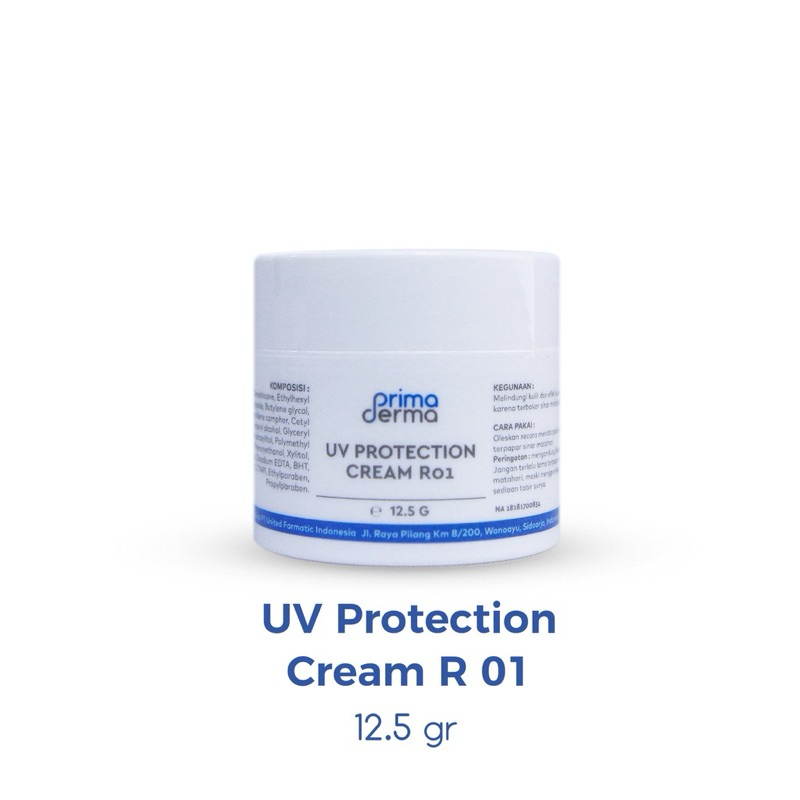 Primaderma Uv Protec R01 - Cream Siang / Suncreen