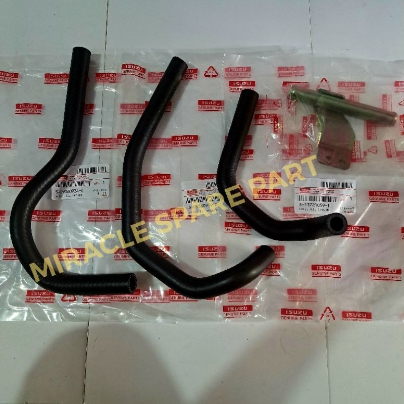Selang Hose Oli Cooler + Pipa Oli Cooler (SET) Isuzu Panther 2.3 C223