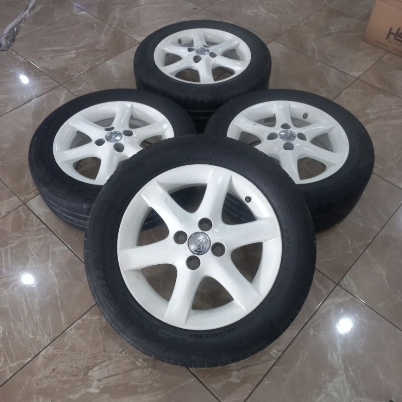 VELG SECOND OEM TOYOTA ALTIS R16 H4X100 VELG ONLY TANPA BAN
