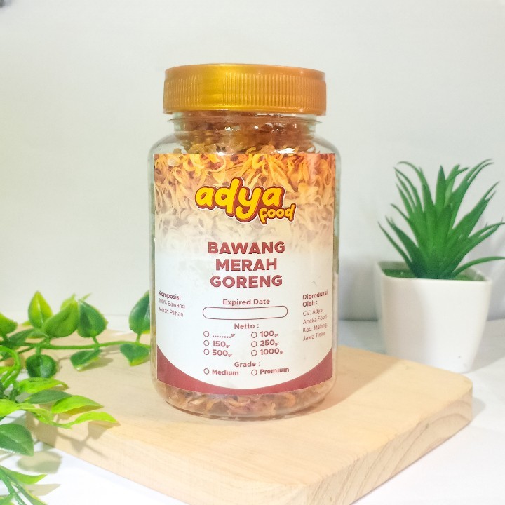 

Bawang Goreng Asli Terbaik Probolinggo Premium Toples Bulat 65 gr