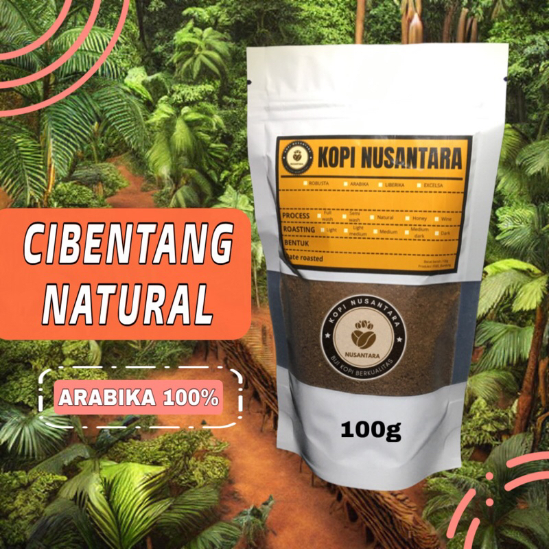 

Arabika Java CIBENTANG NATURAL 100g