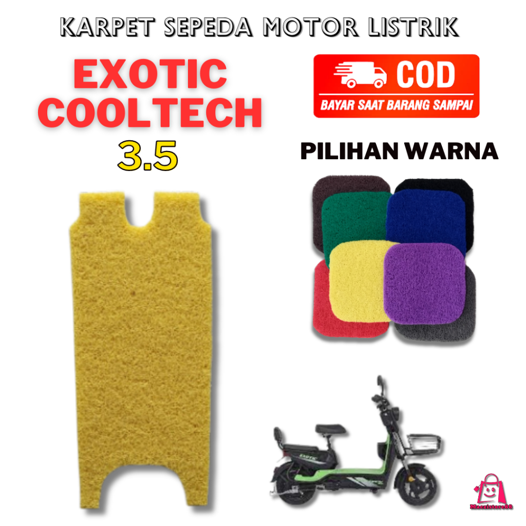 Karpet Sepeda Listrik Exotic Cooltech 3.5 - Mie Bihun Serabut
