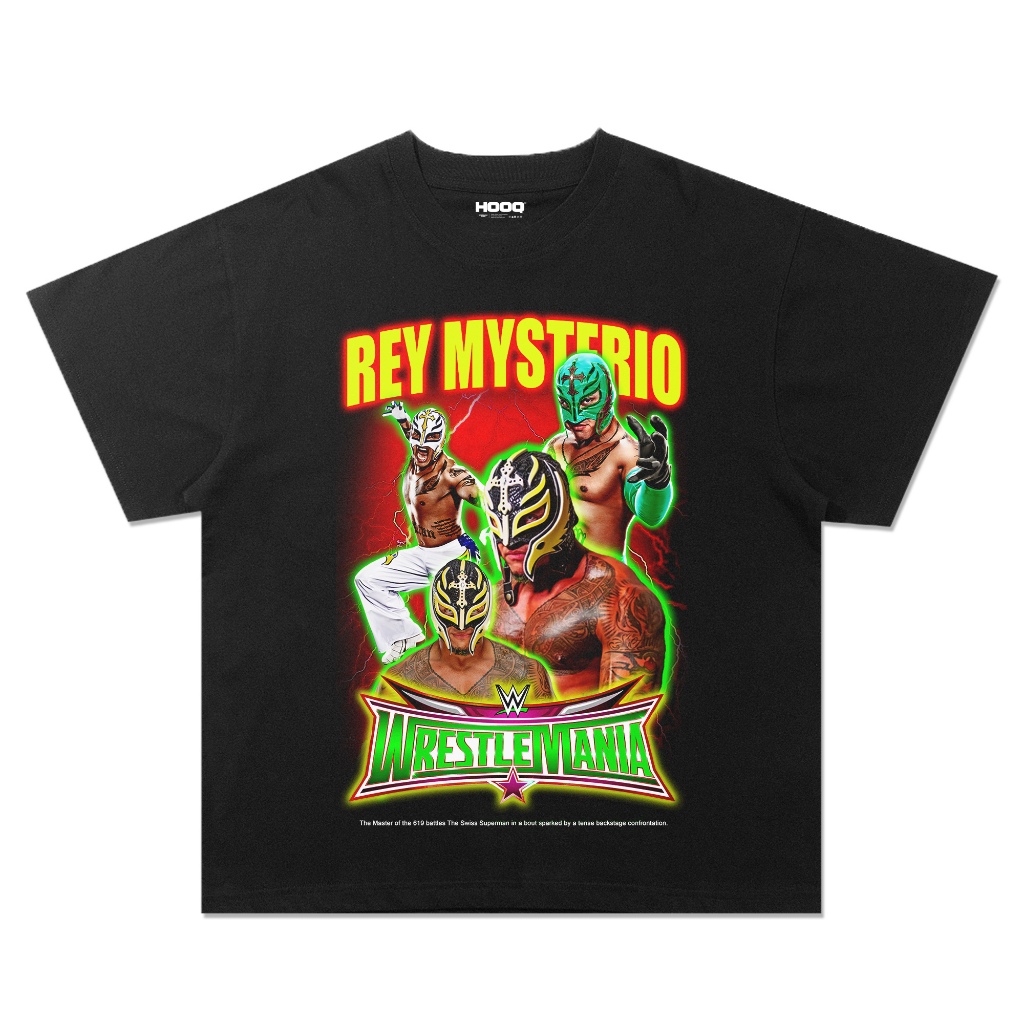 ( BIG SIZE ) KAOS VINTAGE SMACKDOWN REY MYSTERIO - 619 MERCH / UNISEX / OVERSIZE / COD / WWE TEES