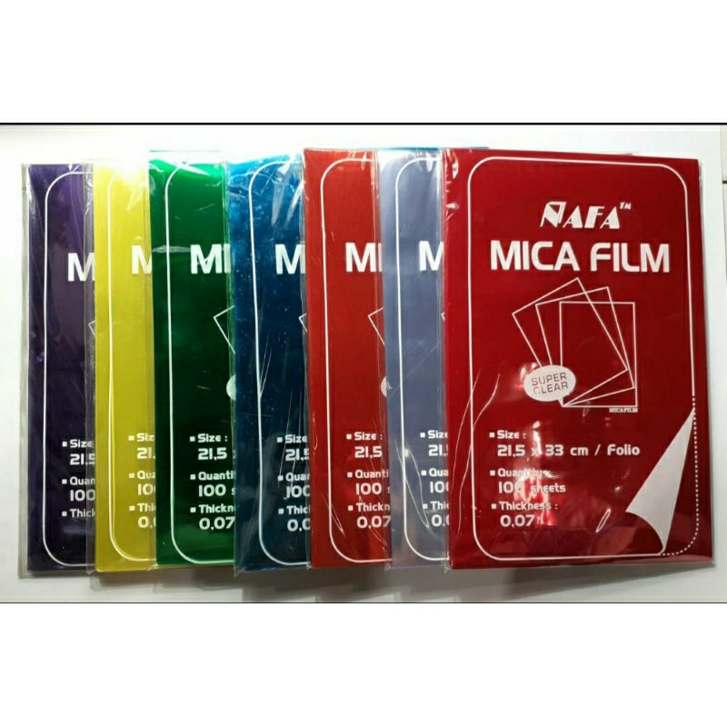 

Mika Jilid/ Mika Film Merk Nafa 0.07 Mc uk. folio