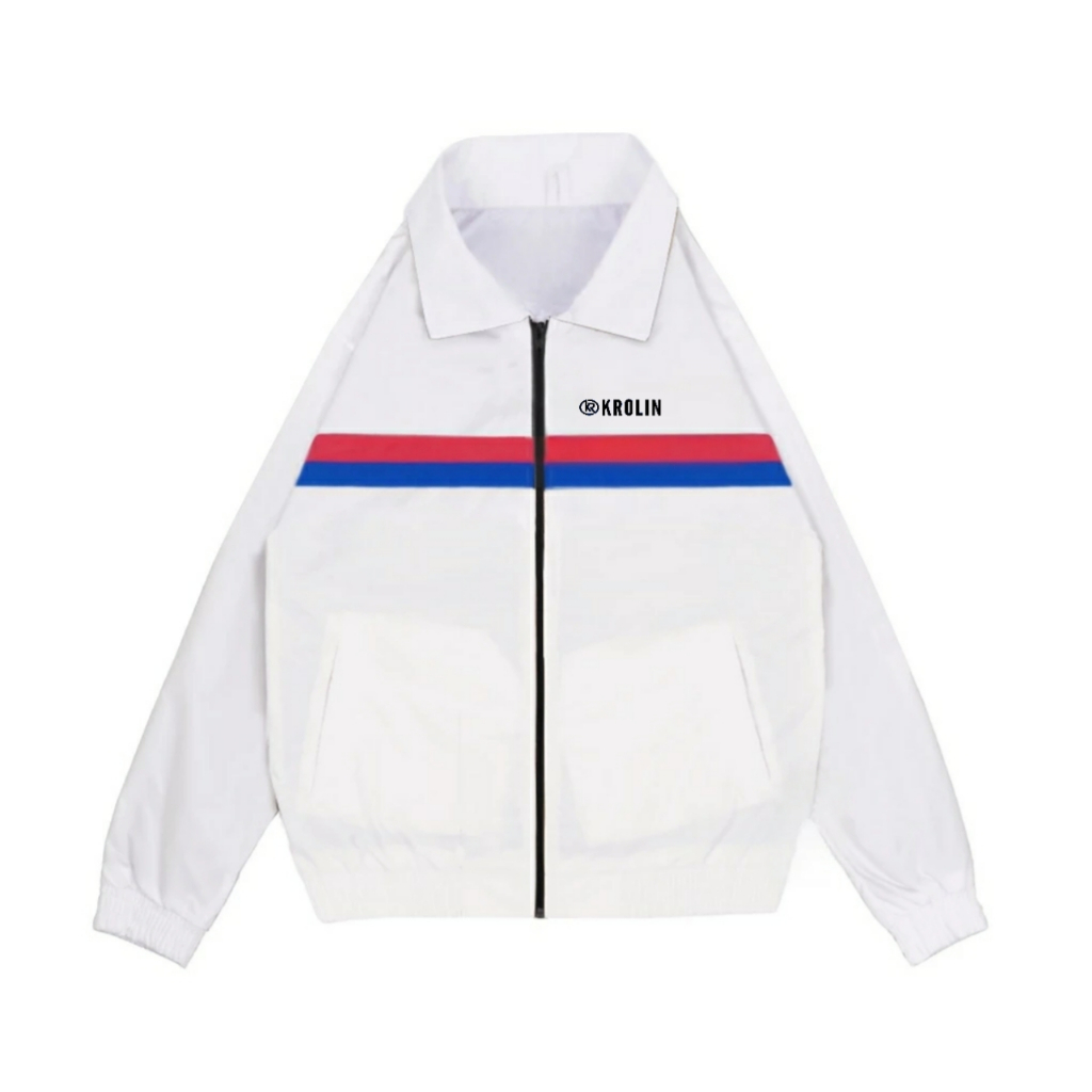 KROLIN Track Suit Nacket Nascar setrip Blu Red