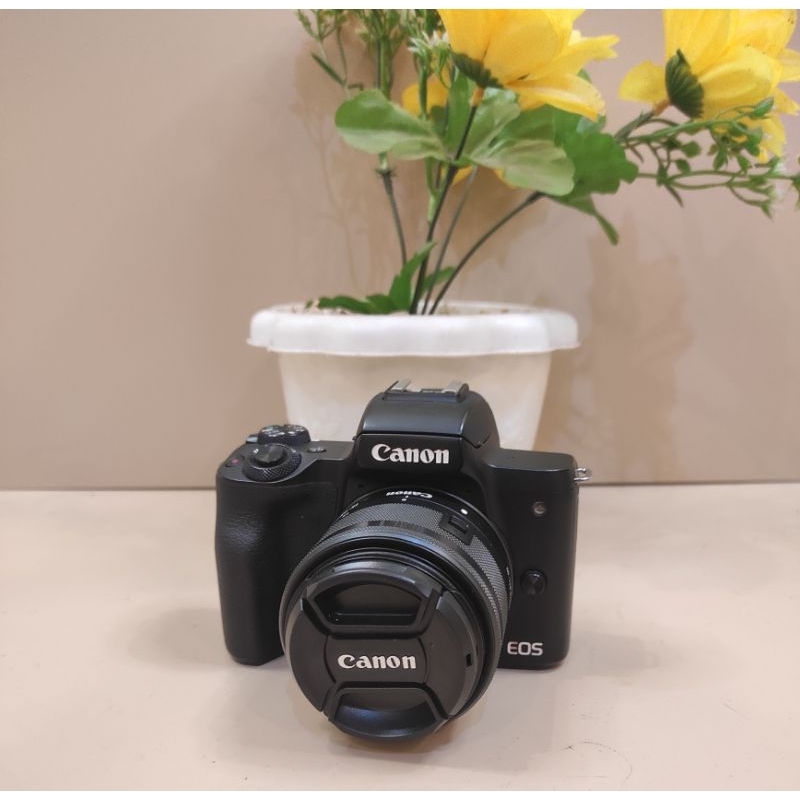 KAMERA MIRRORLESS CANON M50 LIKE NEW FULLSET