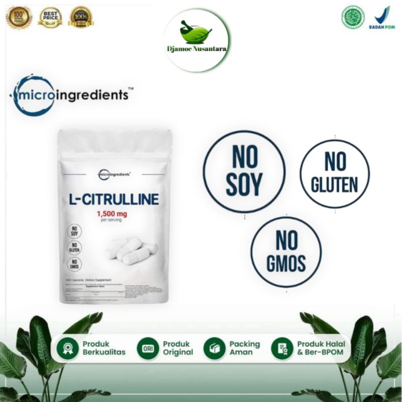 MICROINGREDIENTS L CITRULLINE - Original L Citrulline MicroIngredients | MicroingredientsL Citruline