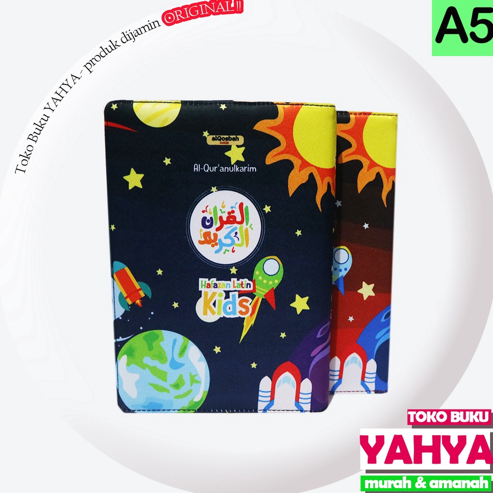

Seller A5 Al Quran Hafazan Latin Kids Rocket Ukuran A5 AL QOSBAH PZE