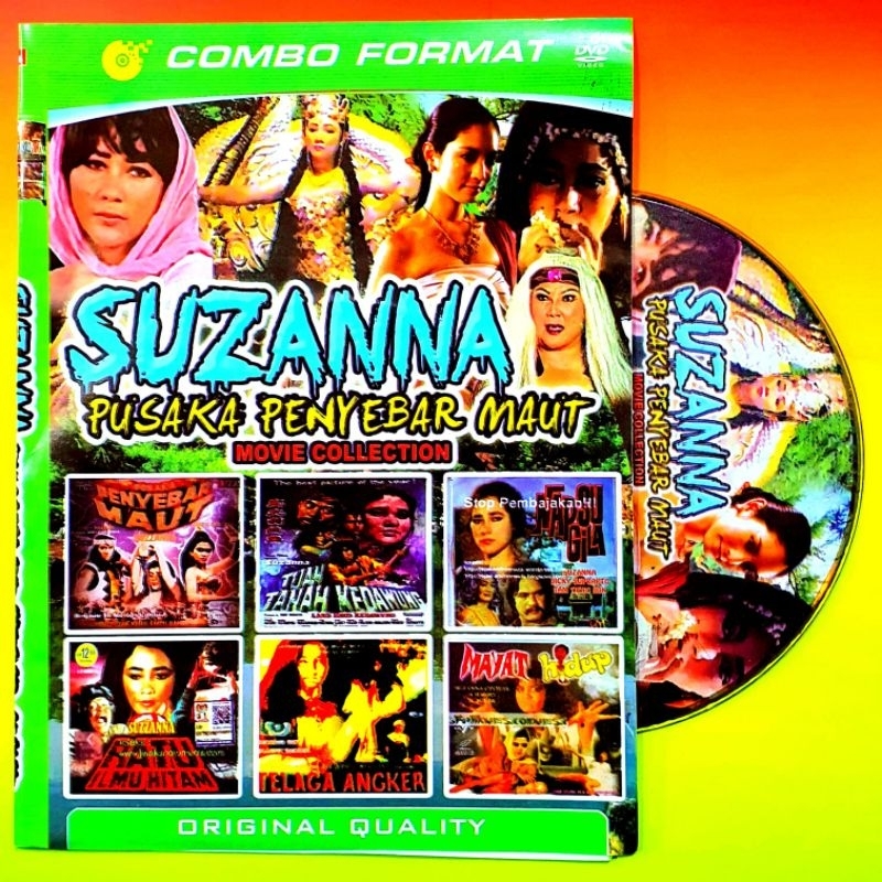 NEW Kaset Terlaris Dvd Film Horor Indo Paling Serem Suzanna TERPOPULER BANGET
