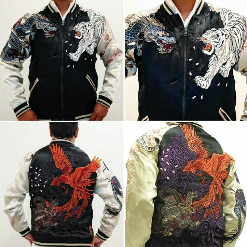 JACKET SUKAJAN FOUR BEAST FULL BORDIR ORIGINAL IMPORT