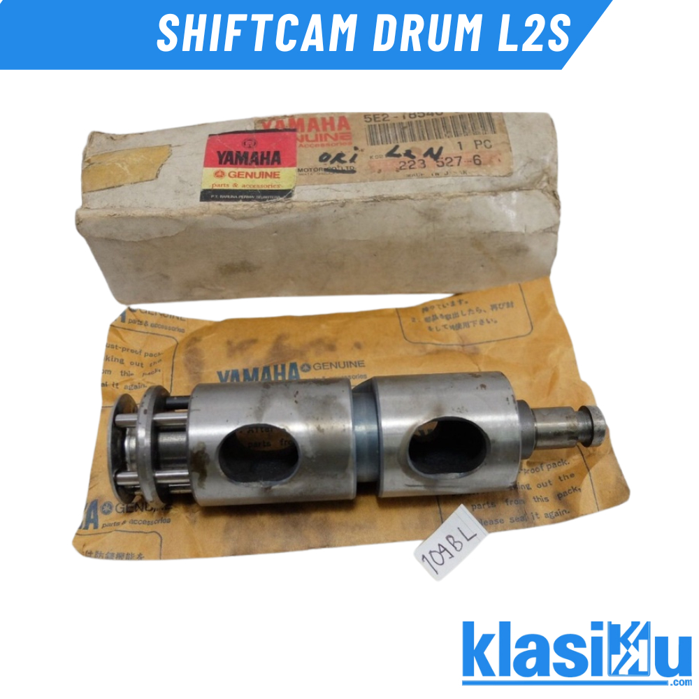 Shift cam shiftcam drum preseneleng preseneling botolan gigi rasio original yamaha L2s L2sn L2 super