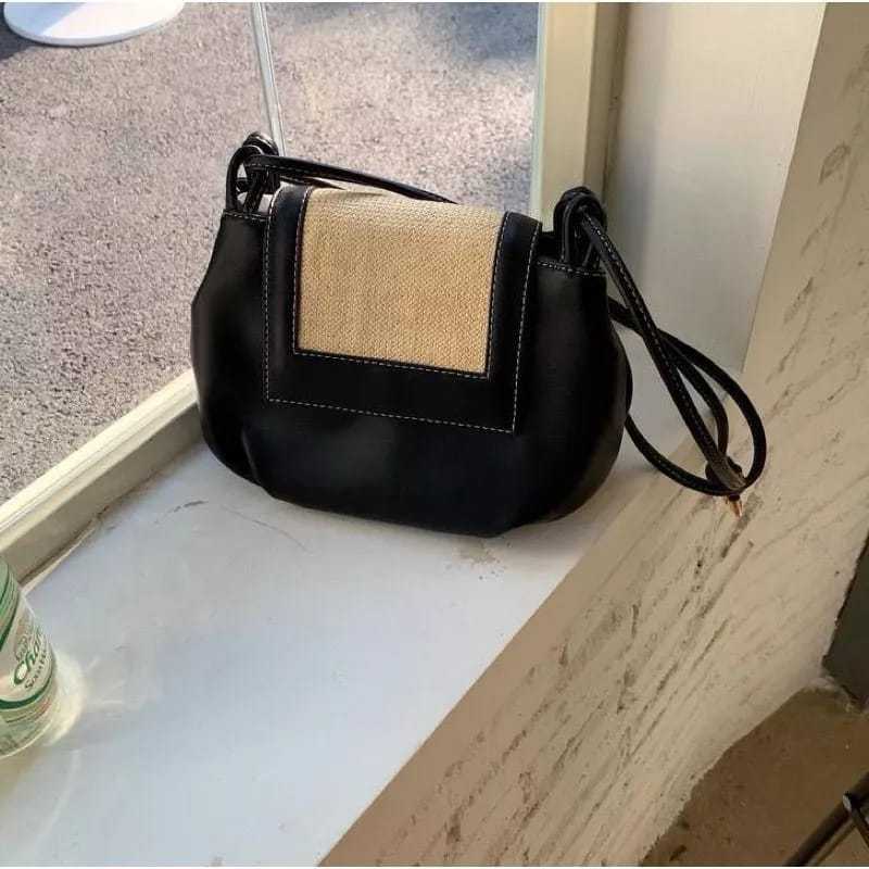 Shoulder Bag Wanita Queen Import Premium - Slingbag Kuliah Aesthetic