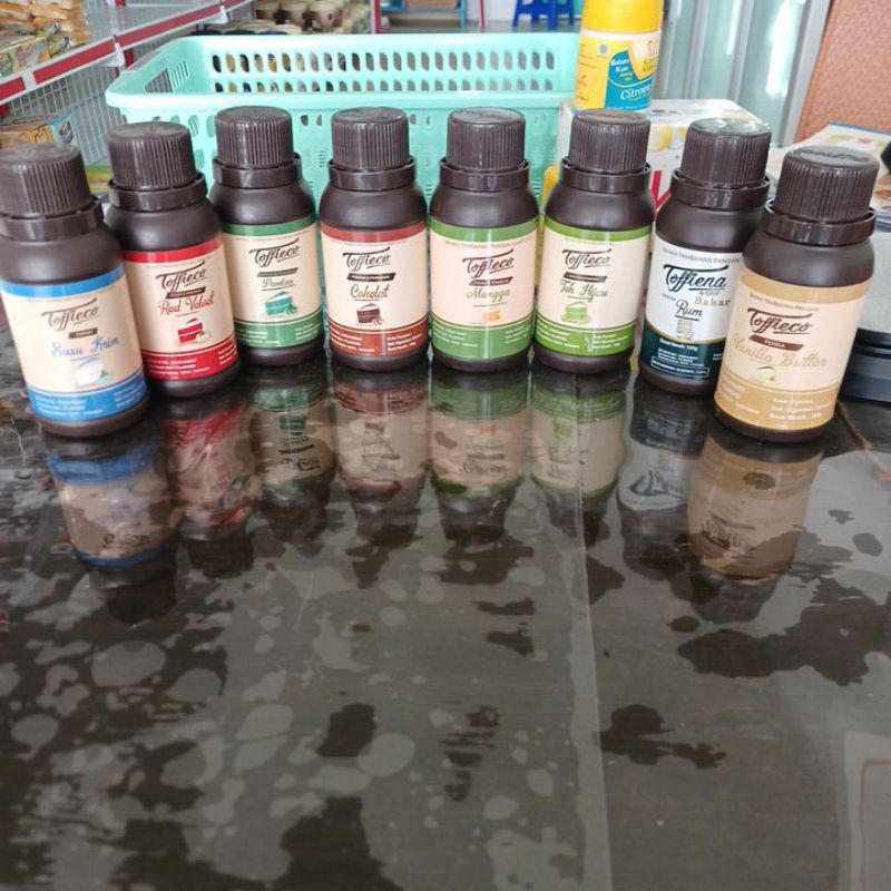 

PERISA DAN PEWARNA TOFFIECO 100ml