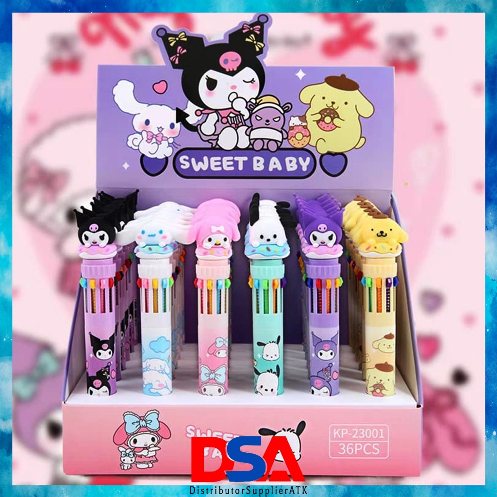 

PULPEN SANRIO 10 WARNA DONAT/PULPEN SANRIO LUCU TERBARU/PULPEN 10 WARNA TERMURAH