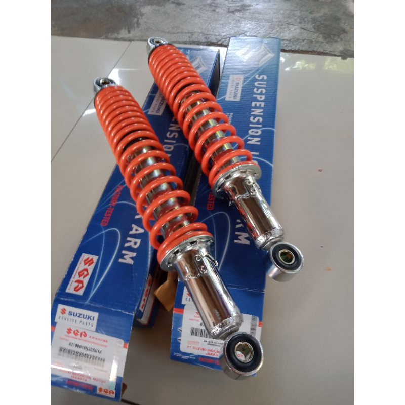 Shock Breaker Belakang Set Shogun Esp Shogun 125 FL FD Axelo Arashi 125 Kualitas ORI.