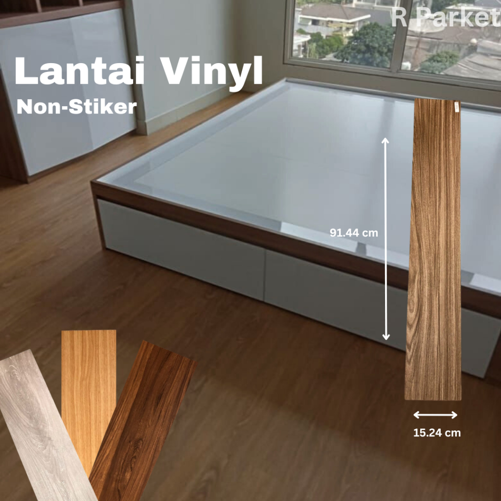 lantai kayu (parkit-parket-parquet) vinyl 2mm