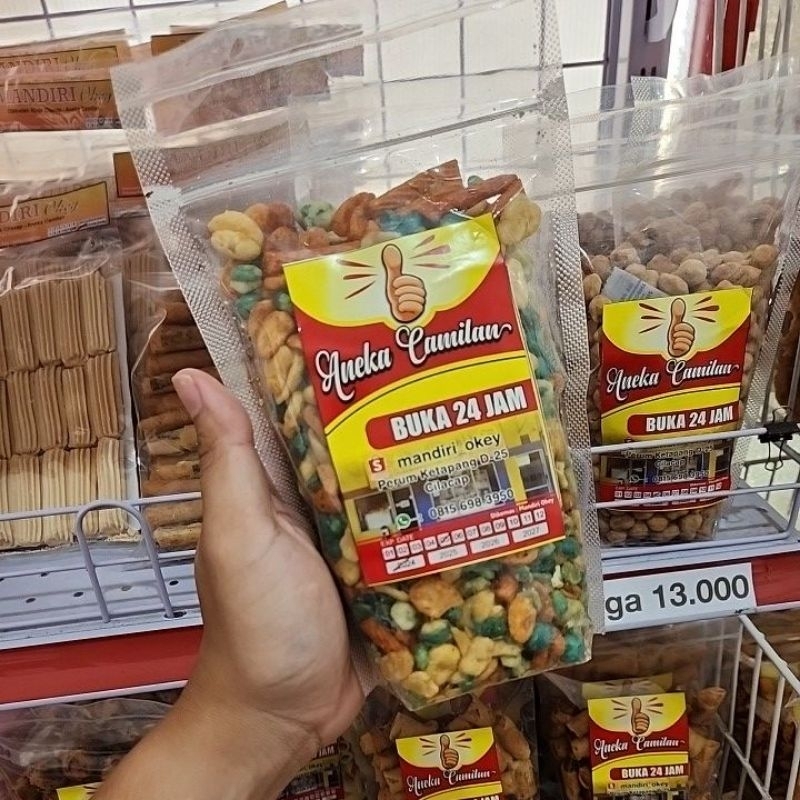 

MANDIRI OKEY Kacang Mix (Nano-Nano)