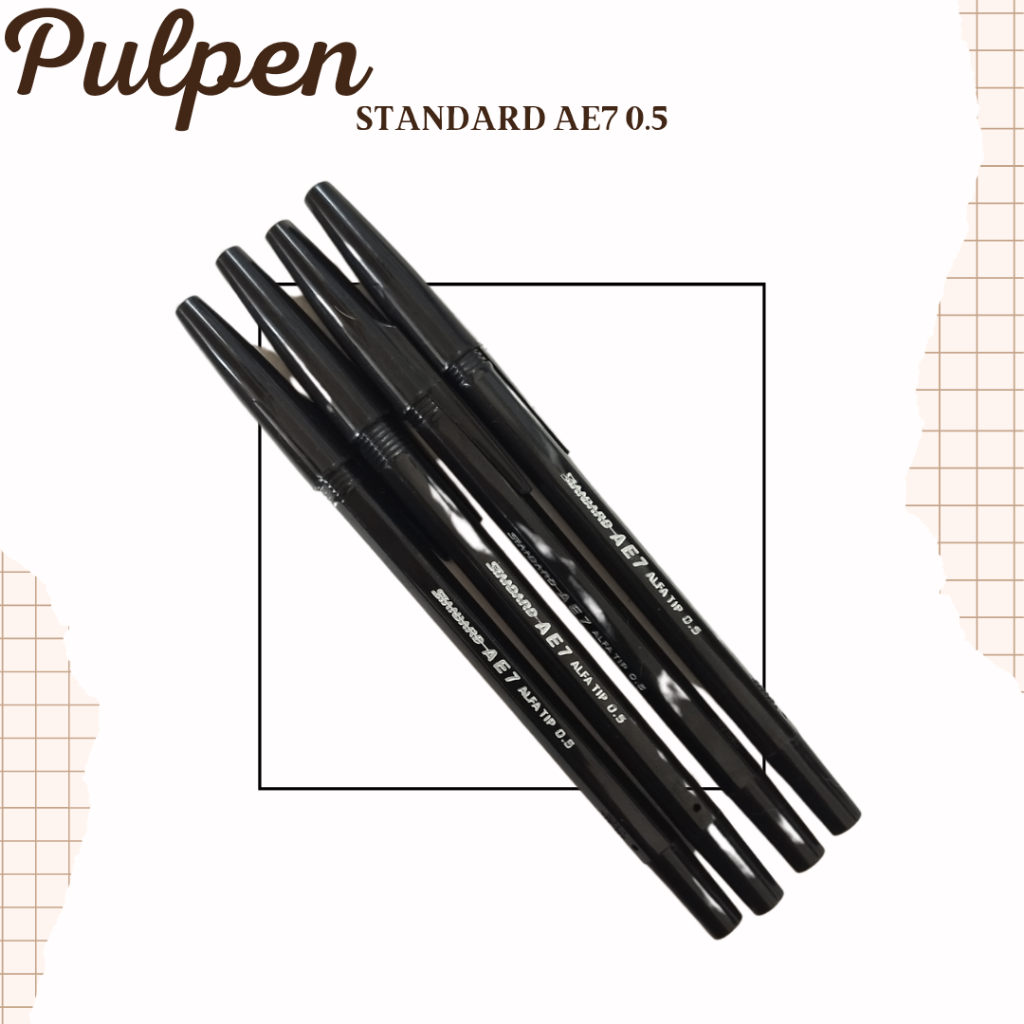 

Pulpen Standard AE7 0.5 MM (Ready Stok)