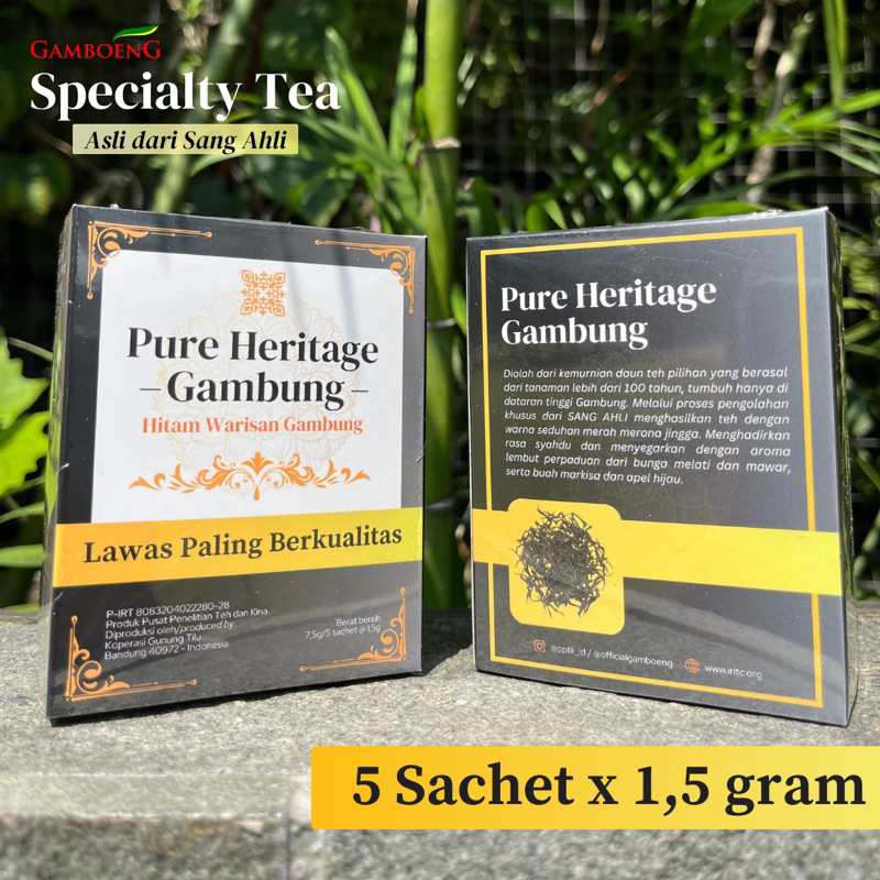 

Gamboeng Specialty Tea: Pure Heritage Gambung