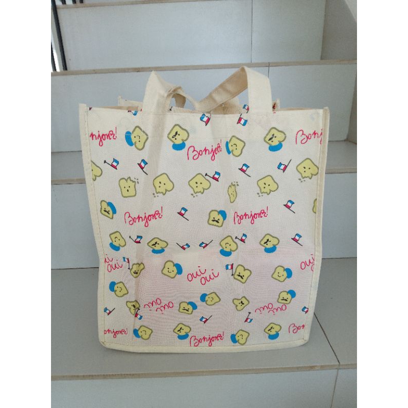 TAS TOTE BAG FOREVER 21 ( BONJOUR )