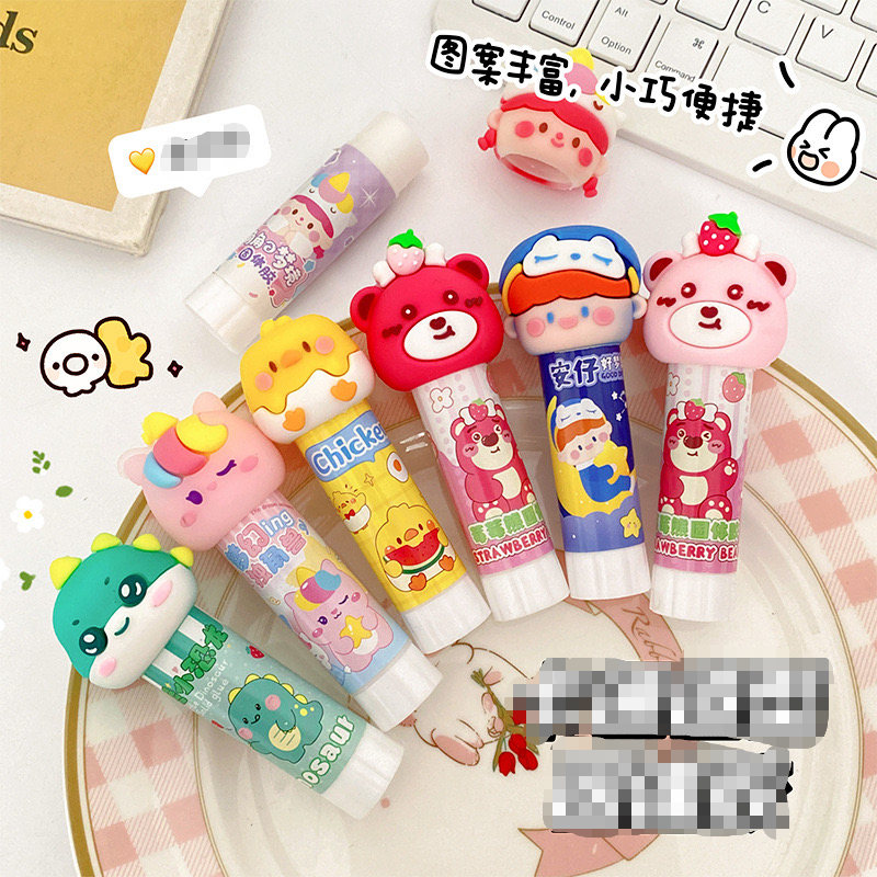 

Alat Tulis Kantor Perlengkapan Sekolah Glue Stick Lem Stik Karakter Lucu