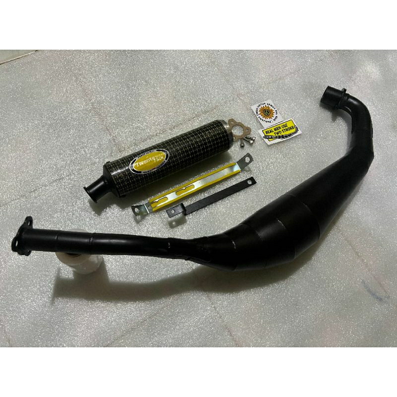 Knalpot Kolong Suzuki Satria 2tak Hiu Lumba Original Twentysix by KY26