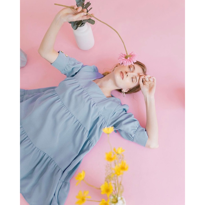 CHOCOCHIPS BOUTIQUE - Maven Dress in Blue